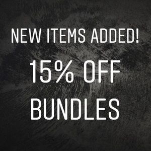 15% off bundles!